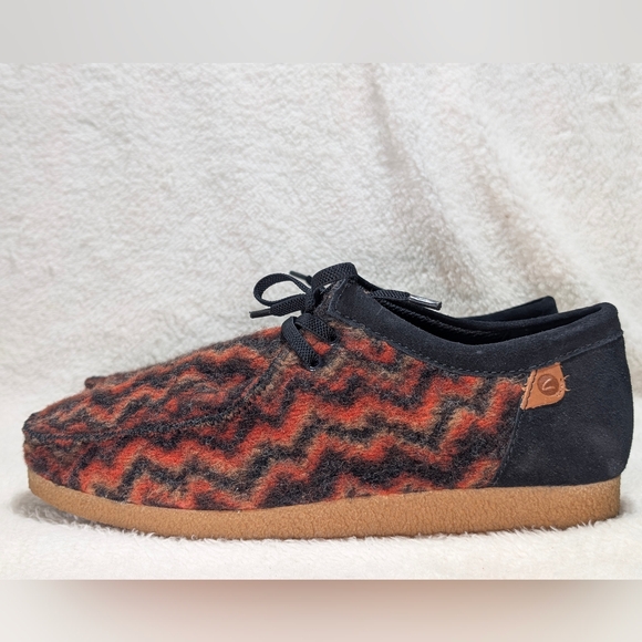 Clarks Shacre II Step Wallabee Moc Men's 12 Slip-On Aztec Cabincore - Picture 3 of 11